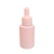 Gotero Cilíndrico Vidrio Rosa Pastel 30 ml con bulbo