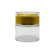 Pomadera Vidrio Tapa dorada con lainer 50 ml