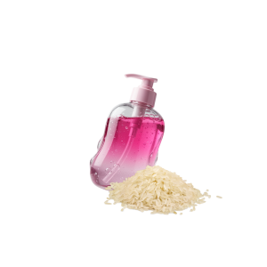 GEL DE BAÑO DE ARROZ CON TU PROPIA MARCA