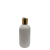 Botella Berlin PET Blanca 250 ml Tapa Disc Top Blanca Casquillo Dorado