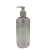 Botella Berlin PET Cristal 500 ml Dosificador Blanco