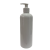 Botella Jefferson Boston PET Blanca 500 ml Dosificador Blanco