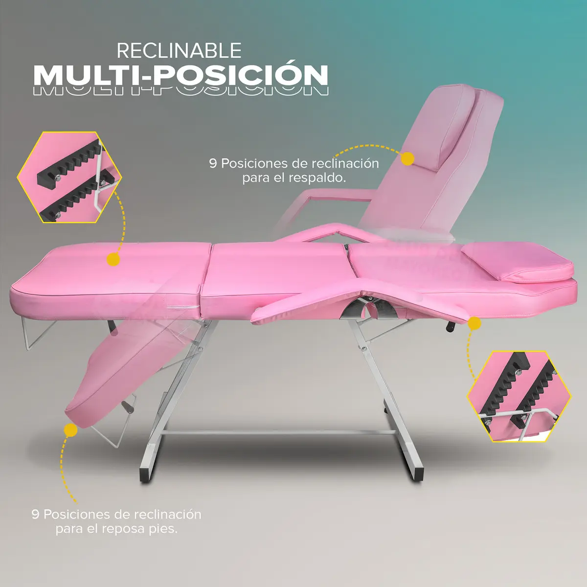 Silla de Masaje Profesional para Spa y Salones de Belleza - Imagen 16