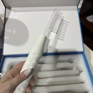 Alta Frecuencia Facial Profesional | Equipo con 4 Electrodos para Spa