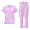 Pijama Quirúrgica Corte Recto Uniforme Antifluido Quirúrgico