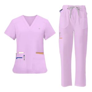 Pijama Quirúrgica Corte Recto Uniforme Antifluido Quirúrgico