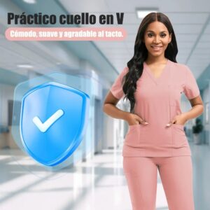Conjunto Médico Antifluido Jogger Scrub Unisex | Uniforme Médico Profesional