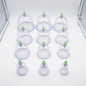 Alternative view of Kit de 12 Ventosas Terapéuticas Neumáticas para Desintoxicación y Masaje Corporal