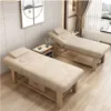 Cama de belleza, salón de belleza, cama de tratamiento de masaje especial, masaje TCM, moxibustión, Spa, recogida de orejas L185xW70cm