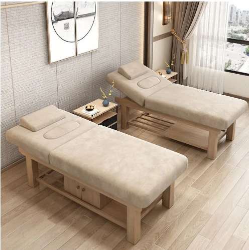 Cama de belleza, salón de belleza, cama de tratamiento de masaje especial, masaje TCM, moxibustión, Spa, recogida de orejas L185xW70cm