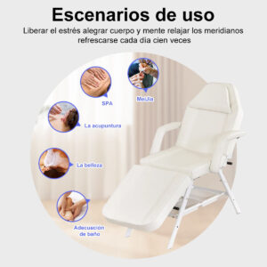 Silla de Masaje Profesional para Spa y Salones de Belleza - Imagen 12