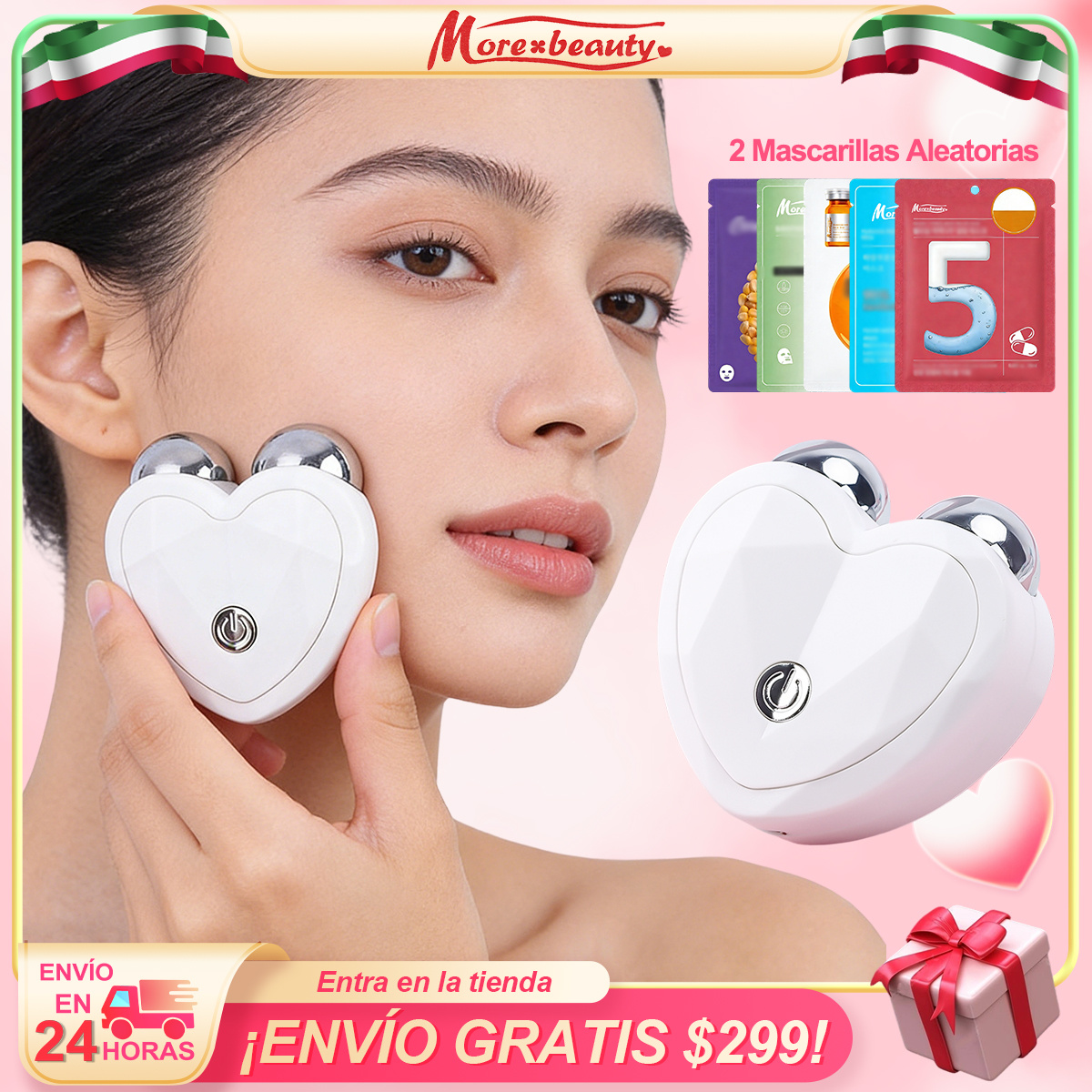 Masajeador de Lifting Facial en Forma de V - Imagen 4