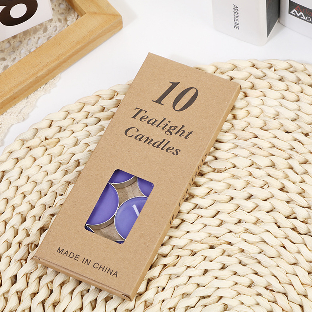 Set de 10 Mini Velas Redondas Perfumadas - Imagen 12