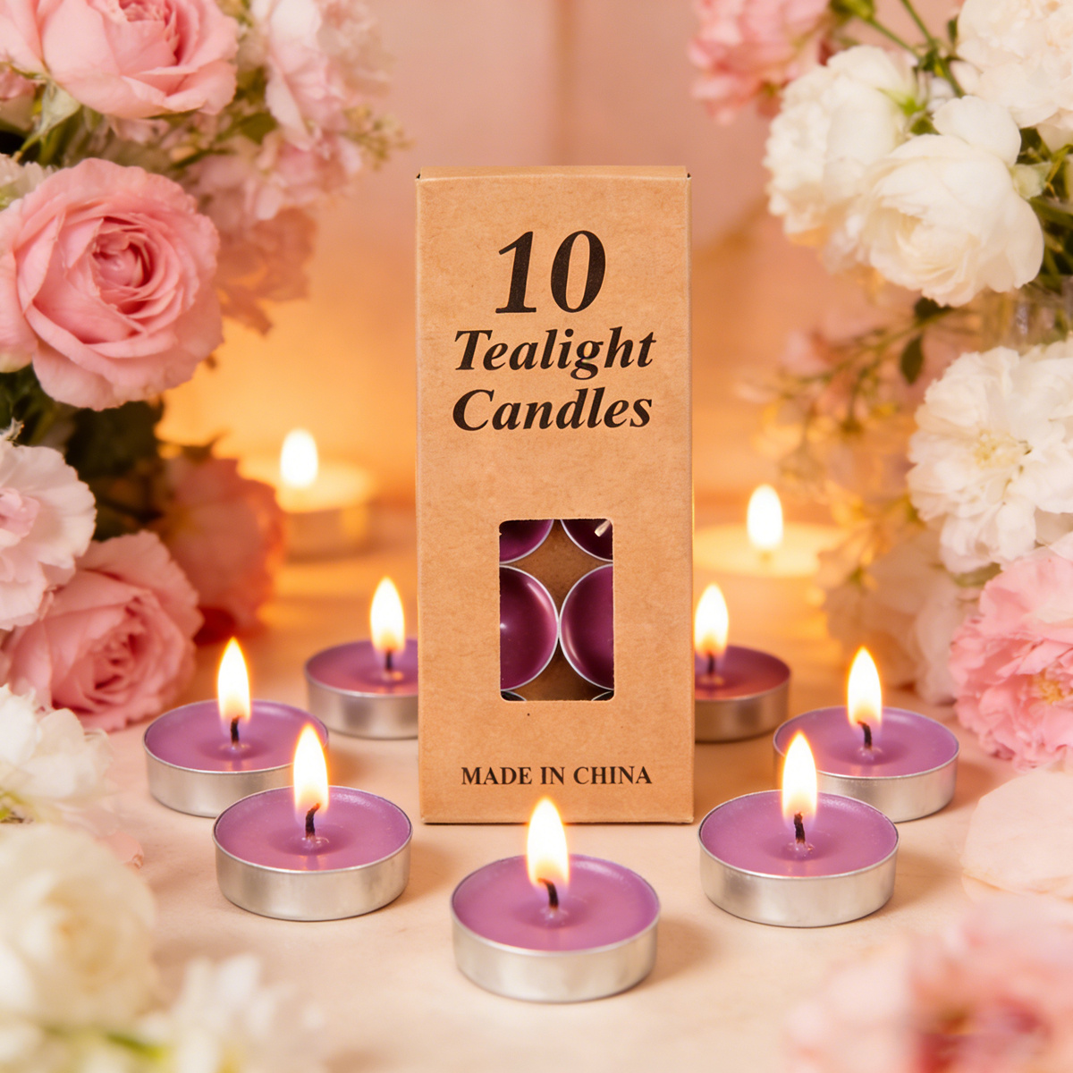 Set de 10 Mini Velas Redondas Perfumadas - Imagen 10