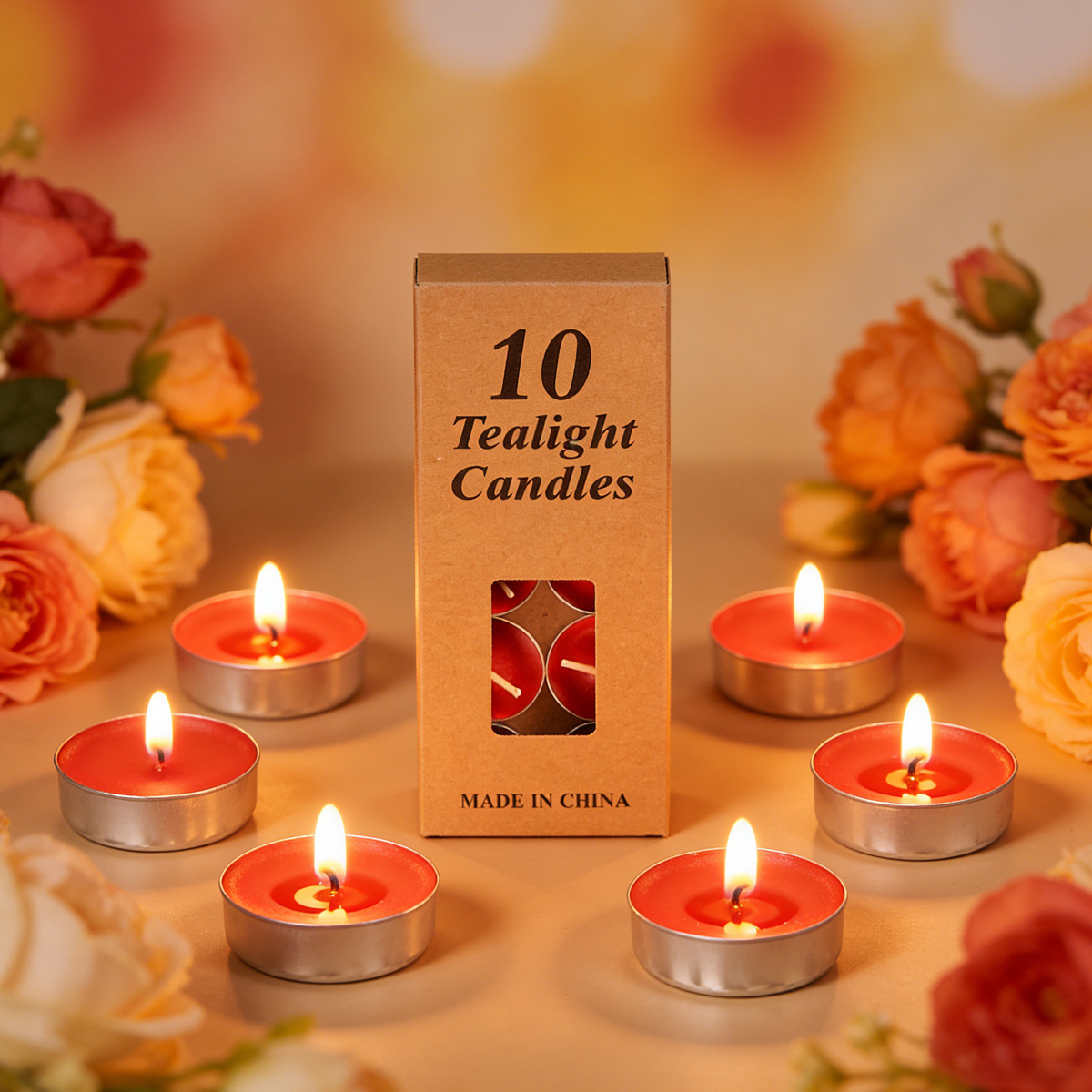 Set de 10 Mini Velas Redondas Perfumadas - Imagen 5