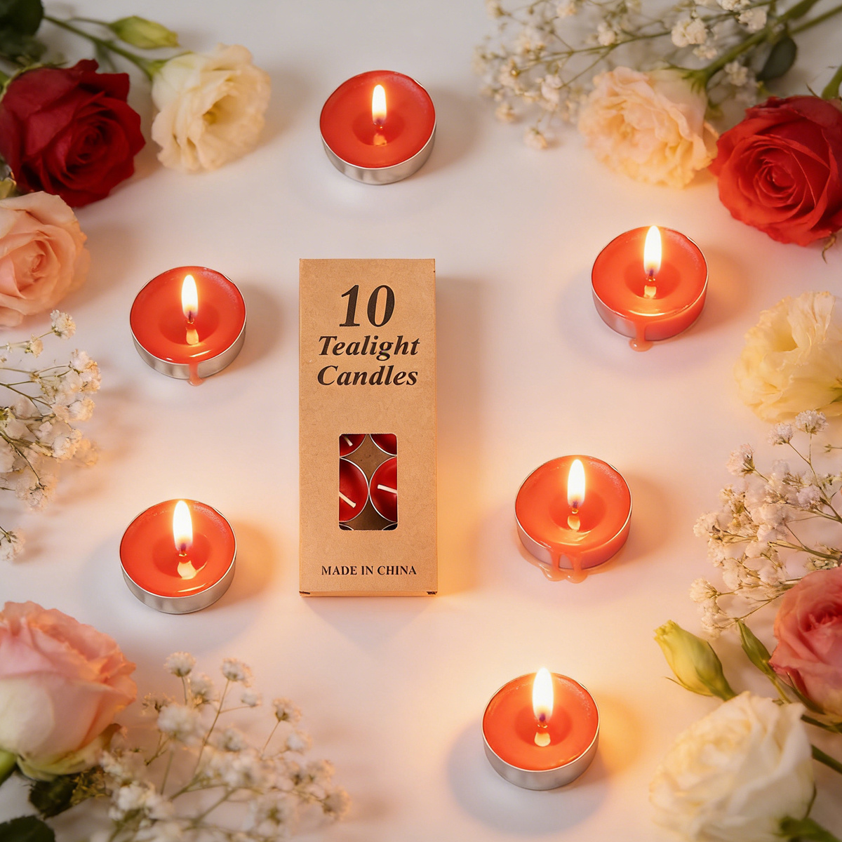 Set de 10 Mini Velas Redondas Perfumadas - Imagen 7