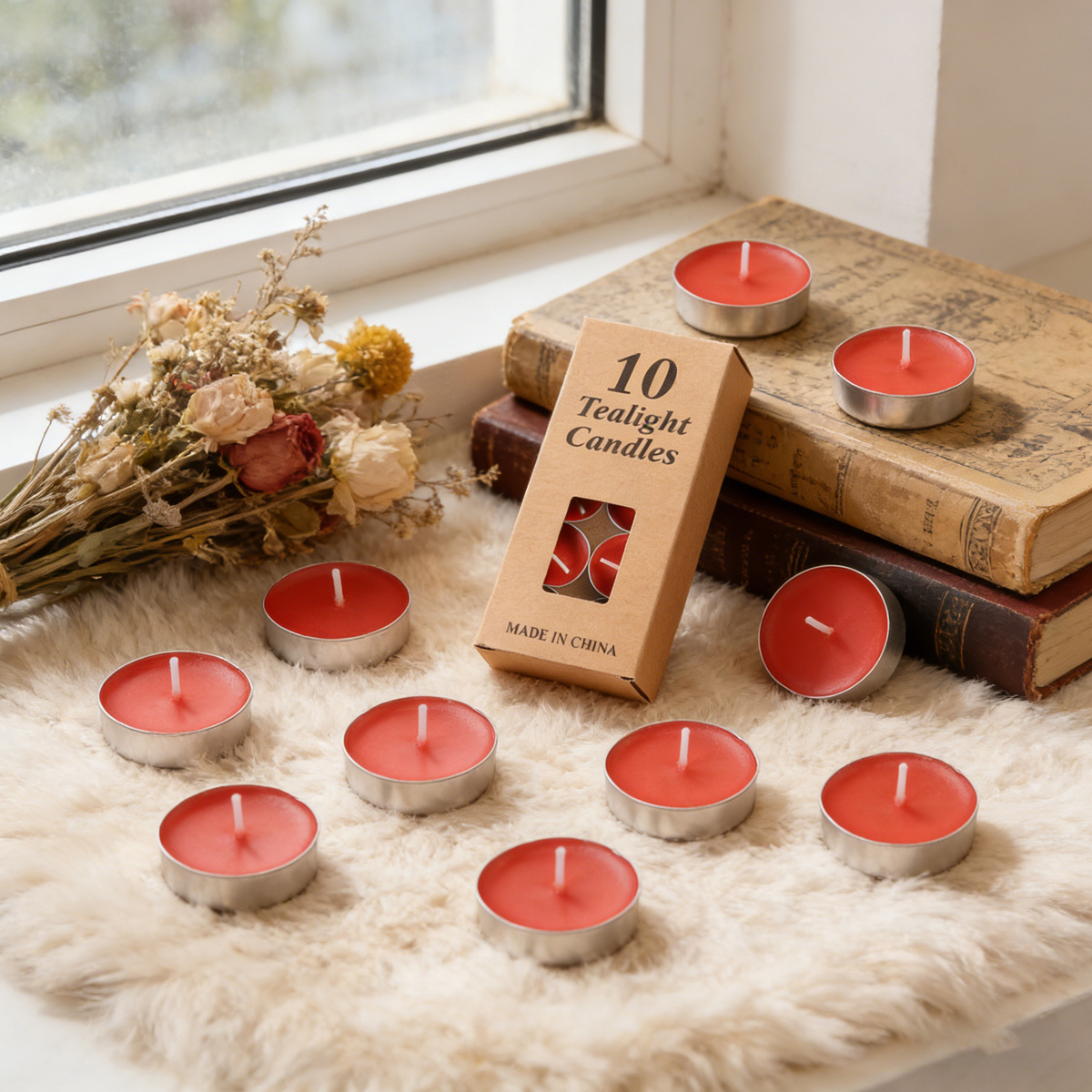 Set de 10 Mini Velas Redondas Perfumadas - Imagen 4