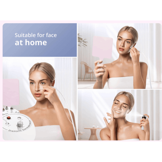 Máquina Profesional de Microdermoabrasión 3 en 1 | Equipo de Limpieza Facial - Imagen 5