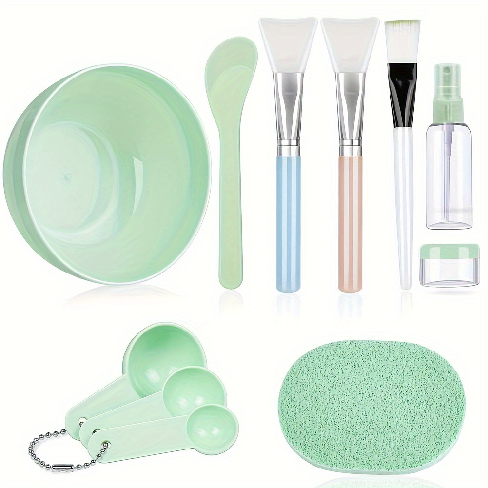 Kit DIY de 11 Piezas para Preparar y Aplicar Mascarillas Faciales - Imagen 2