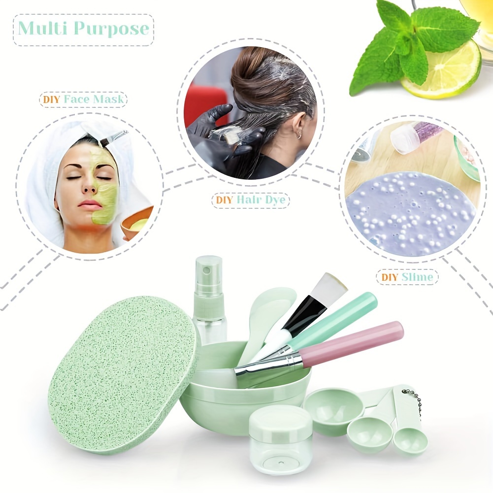 Kit DIY de 11 Piezas para Preparar y Aplicar Mascarillas Faciales - Imagen 3