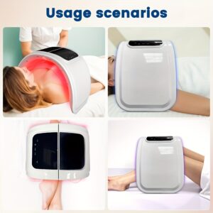 Facial LED de 7 Colores para Cuidado de la Piel( Logo Personalizado Disponible )