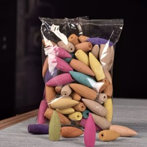 34 Piezas de Incienso de Lavanda, Rosa, Sándalo y Jazmín
