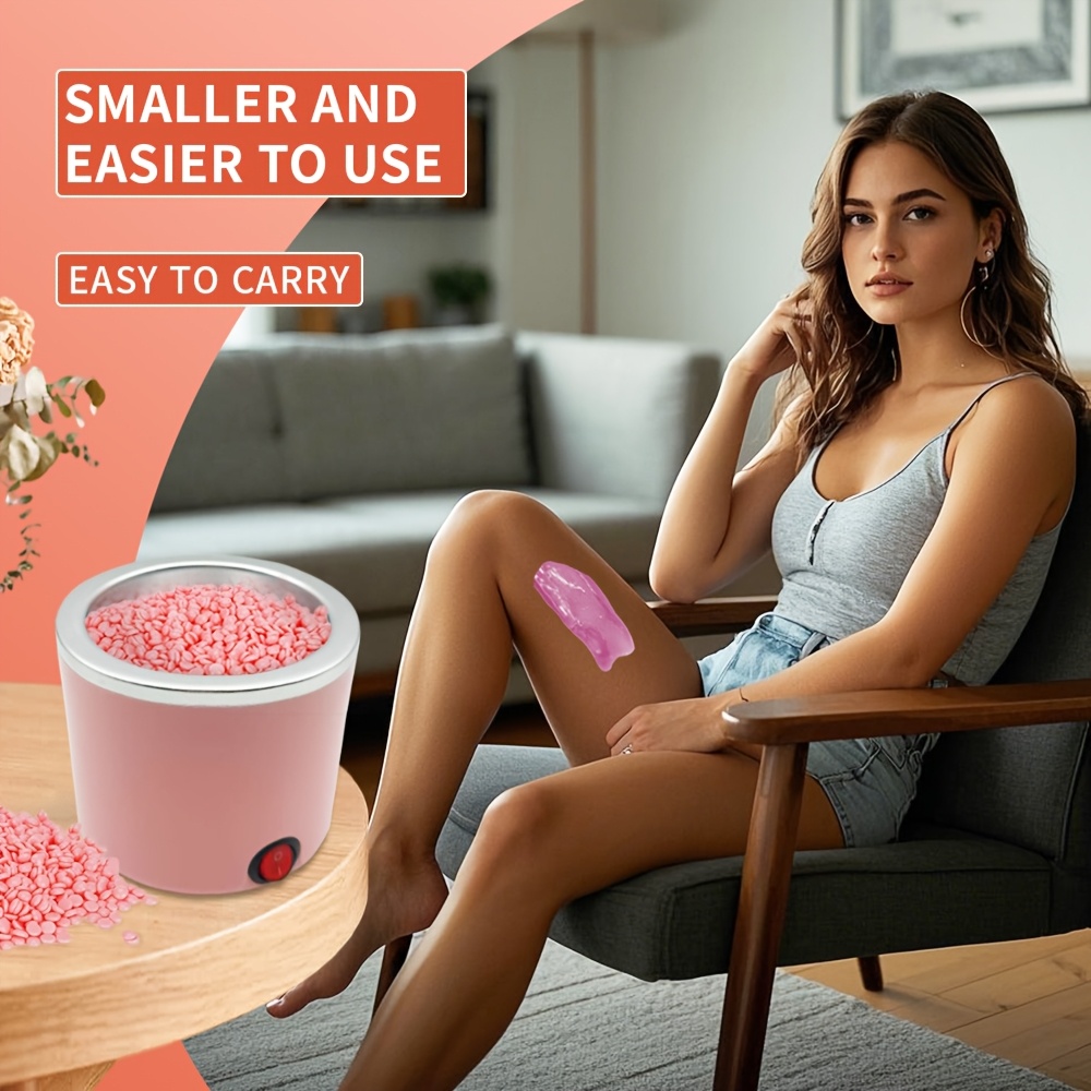 Kit de Depilación con Cera Rosa - Imagen 8