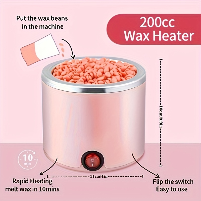 Kit de Depilación con Cera Rosa - Imagen 7