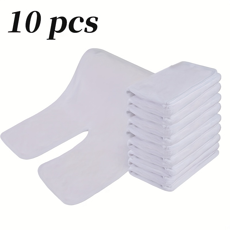Toallas de belleza en forma de U de fibra ultrafina, de secado rápido, súper absorbentes, suaves y cómodas, adecuadas para salones de belleza, cuidado de la piel y mascarillas, toallas sin agentes fluorescentes, herramientas de cuidado - Imagen 15