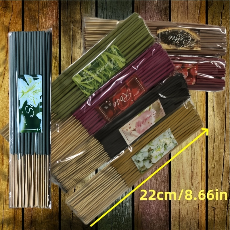 7 juegos de paquetes separados | Aprox 154 varitas de incienso de alta calidad - Imagen 3