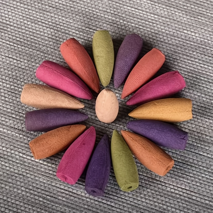 34 Piezas de Incienso de Lavanda, Rosa, Sándalo y Jazmín - Imagen 5