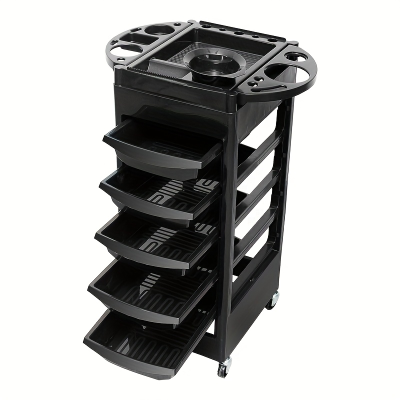 Carrito Organizador para Salón de Belleza | Carrito con 5 Bandejas y Ruedas - Imagen 4
