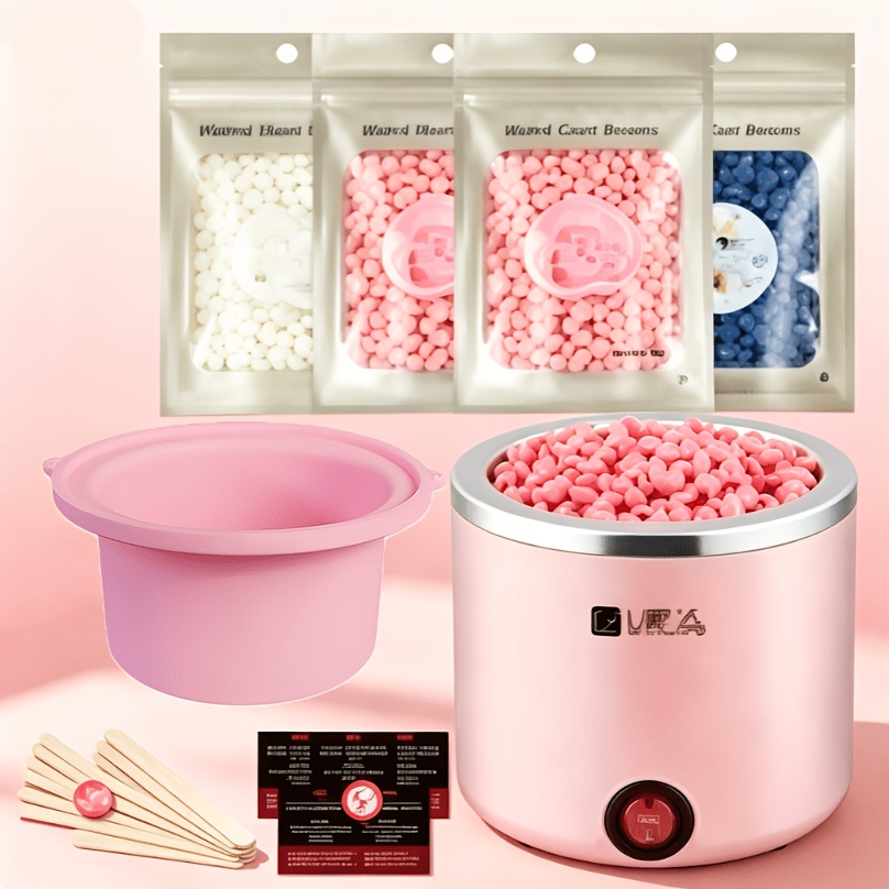 Kit de Depilación con Cera Rosa - Imagen 5