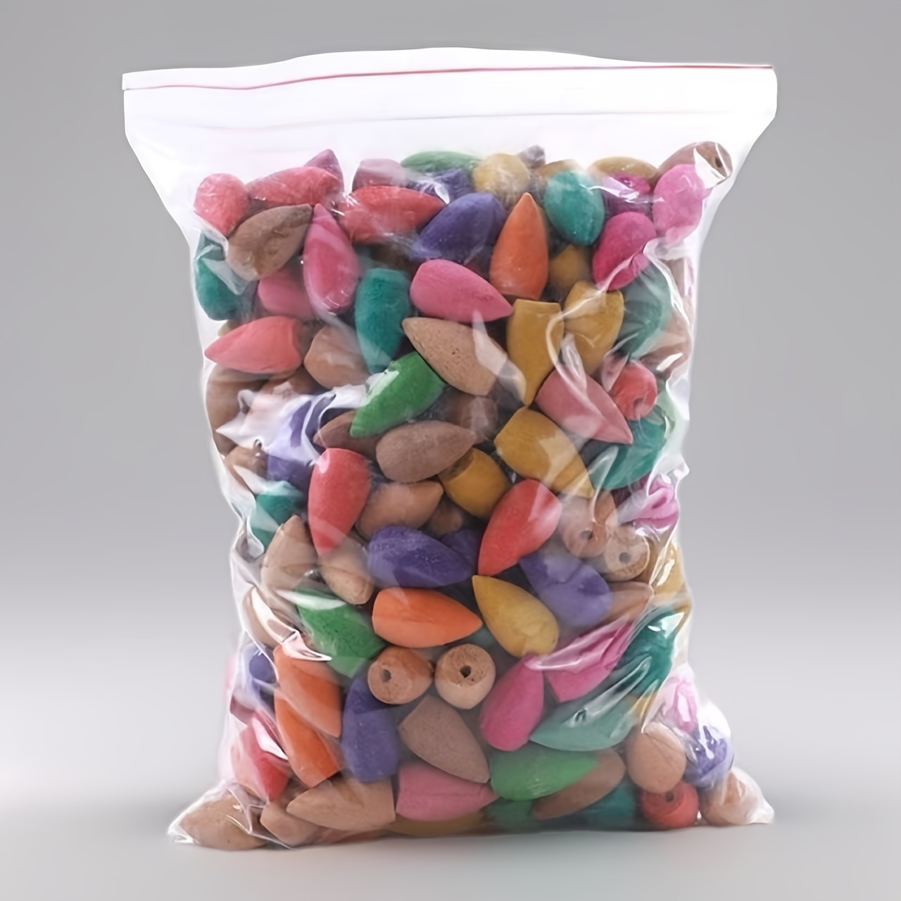 66pcs Conos de Incienso de Reflujo Natural Mixtos, - Imagen 5