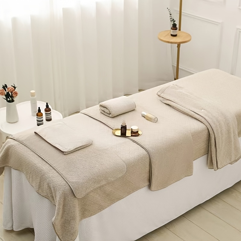 Juego de 5 Toallas para Spa | Suaves, Absorbentes y Reutilizables - Imagen 3