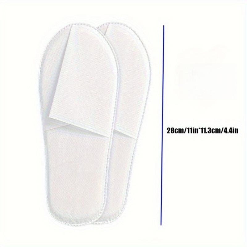 Pantuflas Desechables para Spa | Paquete de 100 Piezas para Hoteles - Imagen 2