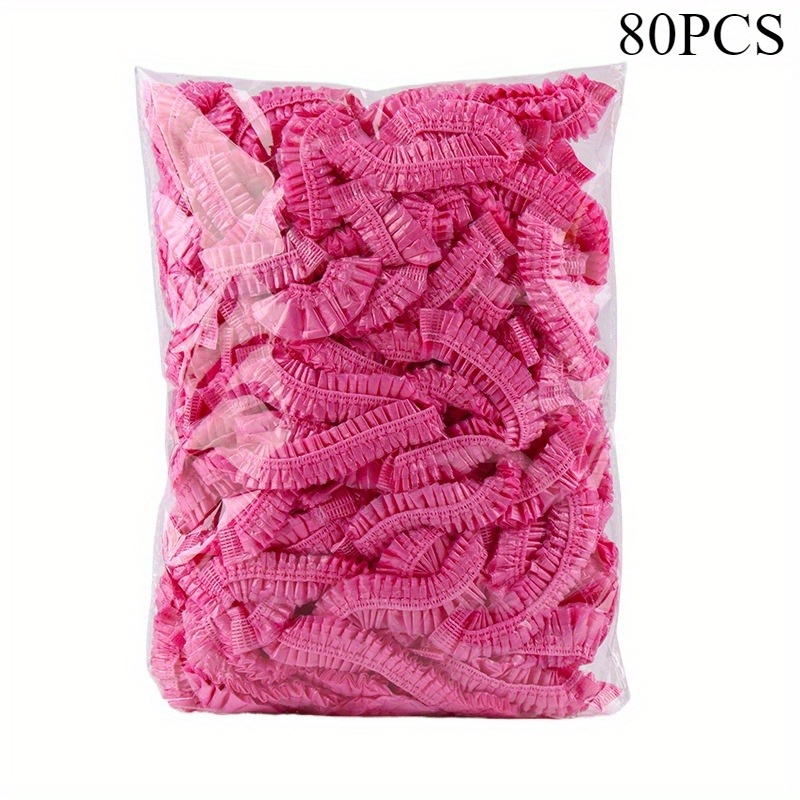 Gorro de Ducha Desechable Rosa | Protección para Spa, Salón y Hotel - Imagen 3