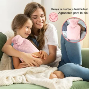 Bolsa Agua Caliente Reutilizable Con Tapa Blanda