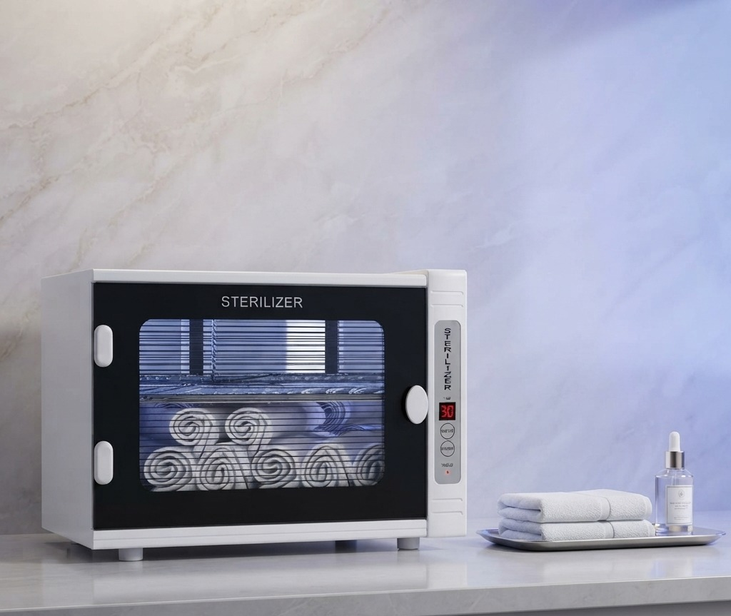 Esterilizador UV 12L para Herramientas de Barbería, Estética, Spa y Salón Profesional